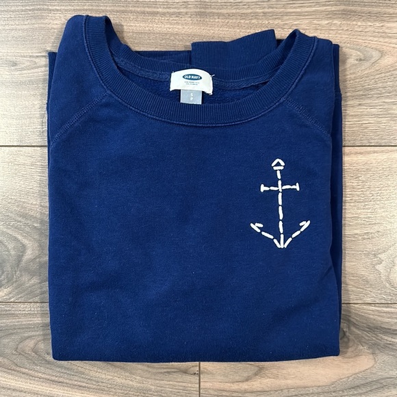 Old Navy Sweater w/ Anchor Design - Size: Small - Picture 4 of 4